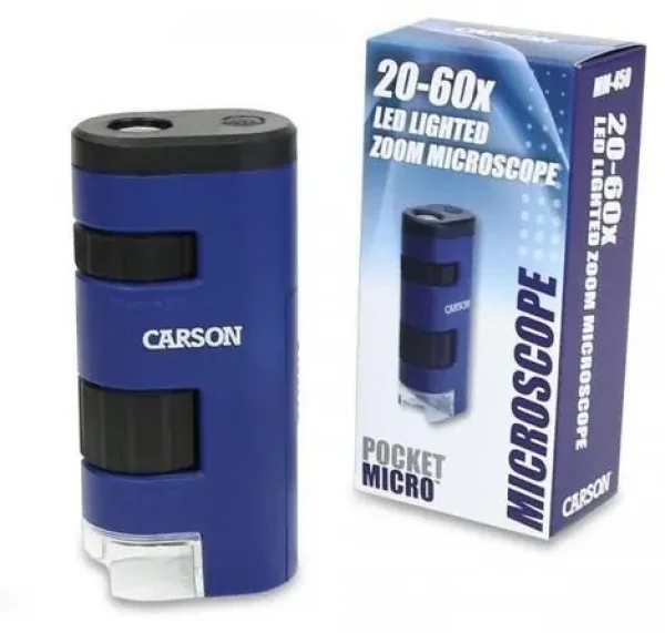 Carson PocketMicro 20x-60x / Vreckový mikroskop (MM-450)