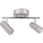 Deko Light 348112 Becrux II Stropné svítidlo LED En.trieda 2021: F (A - G) 11.0 W strieborná; 348112