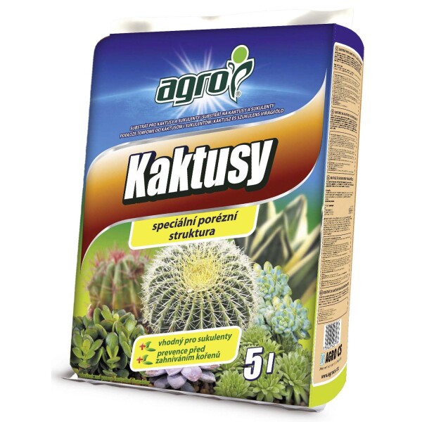 AGRO Substrát pre kaktusy 5 l