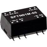MEAN WELL SFTN01M-12 DC / DC menič napätia, modul 84 mA 1 W Počet výstupov: 1 x; SFTN01M-12