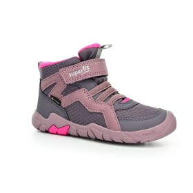 Superfit Trace Lila/pink celoročné členkové barefoot topánky 25 EUR