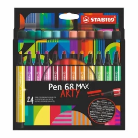 STABILO® Pen 68 MAX - ARTY - 24 ks sada - 24 rôznych farieb (768/24-21)