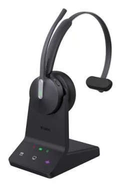 Yealink WH64 Mono UC čierna / Mono bezdrôtové slúchadlá / mikrofón / Bluetooth 5.2 / USB-C (1208672)