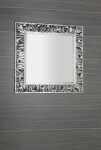 SAPHO - ZEEGRAS zrkadlo v ráme, 90x90cm, strieborná IN401