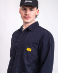 Service Works Twill Chore Shirt DARK NAVY S