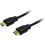 LogiLink HDMI prepojovací kábel Zástrčka HDMI-A, Zástrčka HDMI-A 5.00 m čierna CH0039 4K UHD HDMI kábel; CH0039