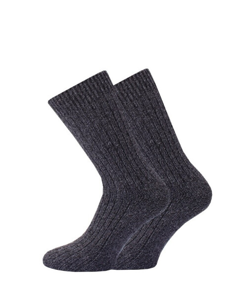 WiK 20599 Nórske pánske ponožky A'2 39-46 grafit 39-42