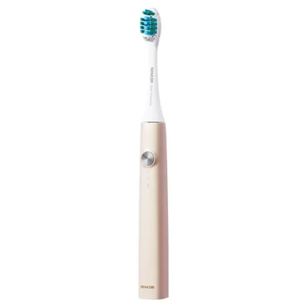 Sencor SOC 4011GD zlatá / Elektrická zubná kefka / 31.000 kmitov / USB-C (8590669344932)