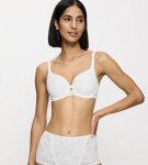 Triumph Wild Rose Sensation - Tvarovacia podprsenka s rozperným košíčkom Triumph SILK WHITE 75F
