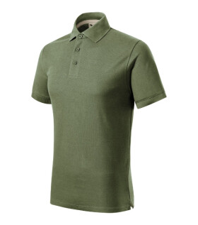 Pánske khaki polo tričko Prime (GOTS) S