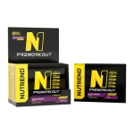 N1 Pre-Workout - Nutrend (čierne ríbezle, 10 x 17 g) (29349-13-10x17g-blackcurrant)