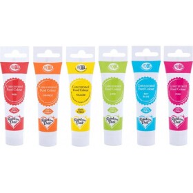 Sada gélových farieb Rainbow Dust 6x25g - Rainbow Dust - Rainbow Dust