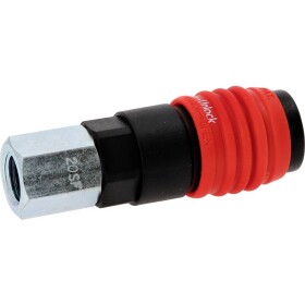Univerzálna bezpečnostná spojka na stlačený vzduch 3v1 s 1/4" IG KS Tools 999.9105; 999.9105