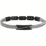 BREIL Moderný bicolor náramok z ocele Edit Out TJ3434