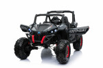 Mamido Mamido Elektrické autíčko Buggy SuperStar 4x4 lakované Black Carbon