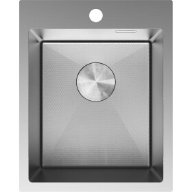 MEXEN - Solix oceľový drez 1-bowl 400 x 500 mm, nerez HC 6406401000-01HC