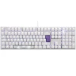 Ducky One 2 Cherry MX-Blue biela / herná klávesnica / podsvietená / mechanická / drôtová USB-C / DE (DKON1808S-CDEPDWZW1)
