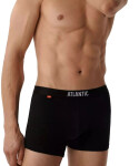 Pánske boxerky 3 pack 011 black - Atlantic černá S