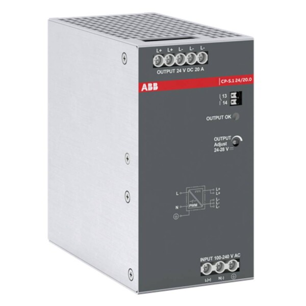 ABB CP-S.1 24/20.0 spínaný zdroj 24 V/DC 30 A 480 W; 1SVR320761R1000