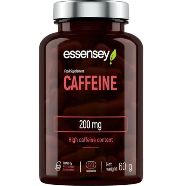Trec Nutrition ESSENSEY Kofeín / Výživový doplnok / 120 kapsúl / 200 mg kofeínu