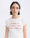 Thinking MU Light White Mirna Tee WHITE S