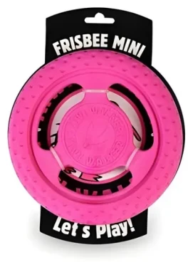 Kiwi Walker Mini ružová / Lietajúci a plávajúci frisbee / TPR pena / 16 cm (TPR-826)