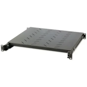 Intellinet výsuvná rack polica čierna / Rack polica / 19" / 1U / nosnosť 40 kg / hĺbka 415-665 mm (923460)