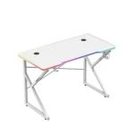 Huzaro Hero 1.7 RGB biela / Herný stôl / 120 x 60 x 75 cm (HZ-HERO 1.7 RGB WHITE)