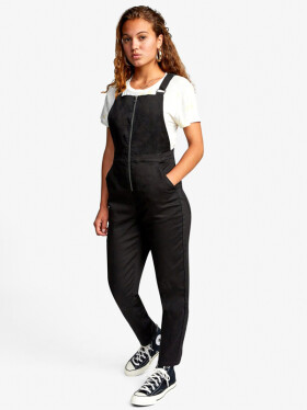 RVCA MOONSHINE black značkové dámske džínsy