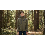 Geographical Norway Softshellová bunda Royaute DB 068 M WY1997H/GN-Kaki / Black 2XL