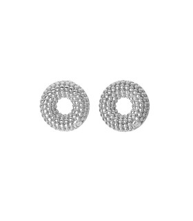 Hot Diamonds Krásne strieborné náušnice s diamantmi Forever DE725