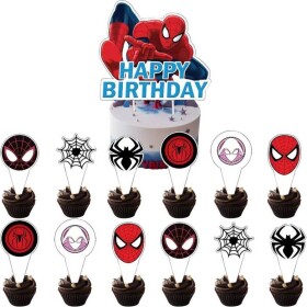 Zápich do koláčov a muffins - Spiderman - Cakesicq - Cakesicq