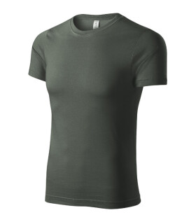 Maľované tričko unisex tmavá bridlica 3XL