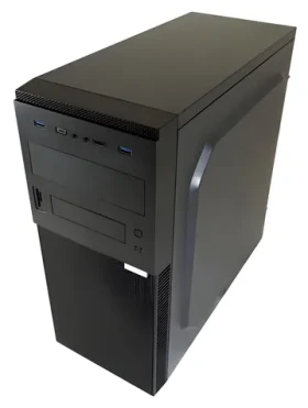 LC-Power 7041B-ON čierna / Skriňa PC / Midi Tower / ATX, mATX, Mini-ITX / USB 3.2 Gen1 (LC-7041B-ON)