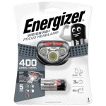 Energizer Headlight Vision HD+ Focus 400lm / čelové svietidlo / Dosvit: až 85 metrov / 3xAAA (7638900412802)