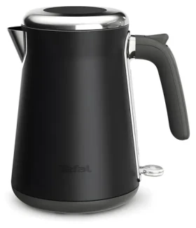 TEFAL KI6668 čierno-nerezová / Rýchlovarná kanvica / 2400 W / 1,7 l / filter proti vodnému kameňu (KI6668)