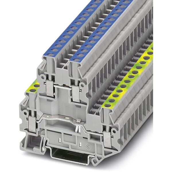 Feed-through terminal block UTTB 2,5-PE/N 3046731 Phoenix Contact; 3046731