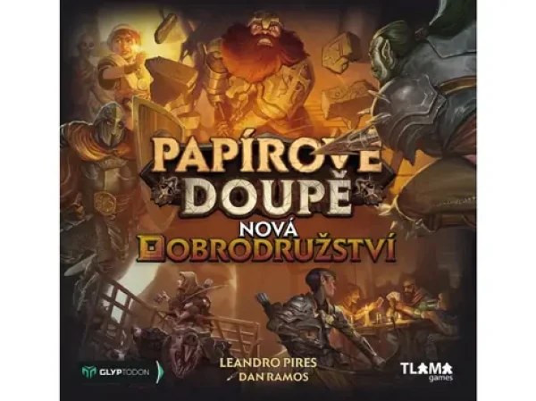 TLAMA games Papierové brlohy: Nové dobrodružstvá - rozšírenie (Paper Dungeons: Sidequest Expansion CZ)