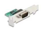 DeLock USB 2.0 na RS-232 zelená / Konvertor / interná pinová lišta / low profile / FTDI FT231XS (90892)