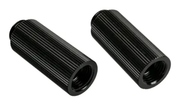 BitsPower TouchAqua sada 2x adaptér priamy 40mm G1/4 (M) gt; G1/4 (F) čierna (BPTA-F64-GB)
