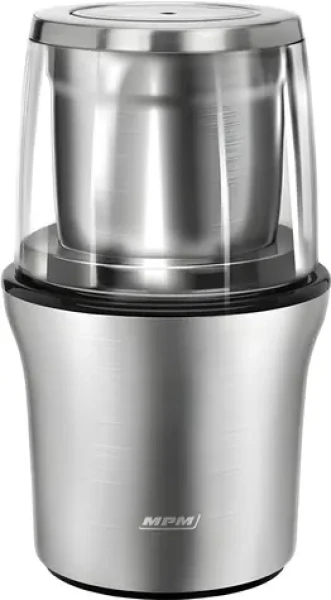 MpM MMK-06M nerezová / Mlynček na kávu / 200 W / kapacita 70 g (MMK-06M)