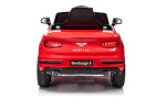 Mamido Mamido Elektrické autíčko Bentley Bentayga S 4x4 červené