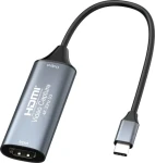 PremiumCord USB-C HDMI grabber / Grabber / HDMI vstup / USB 3.0 typ C / vstup 4K 30Hz / výstup FULL HD 1080p (ku2grab6)