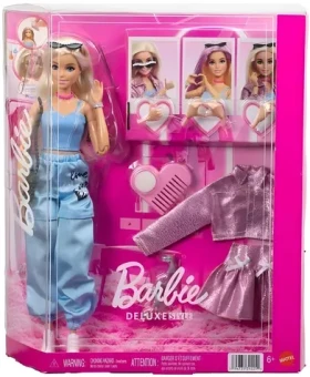 Mattel JNC61 Barbie Deluxe Style bábika s oblečky a doplnky