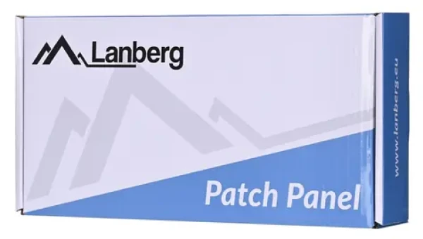 Lanberg PPF6-9012-S / Patch panel / 12 portov / Cat 6 STP / 10" (PPF6-9012-S)