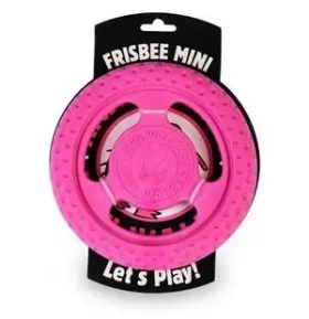 KIWI WALKER Frisbee ružová / Hračka pre psov / plávacie a lietacie / TPR pena / 22 cm (TPR-216)