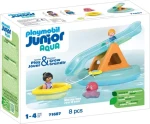 Playmobil® Junior Aqua 71687 Kúpací ostrov so šmykľavkou