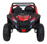 Mamido Detské elektrické autíčko Buggy UTV Strong 24V nafukovacie kolesá červené