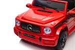 Mamido Mamido Detské elektrické autíčko Mercedes Benz G63 cabrio EVA kolesá červené
