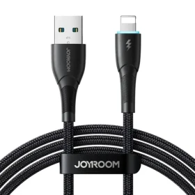 Joyroom SA32-AL3 Nabíjací kábel USB-A (M) - Lightning (M) 3A 1.0m čierna (SA32-AL3 1m Bl)